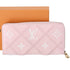 Louis Vuitton Zippy Wallet Monogram Empreinte Broderie M81138 Pink